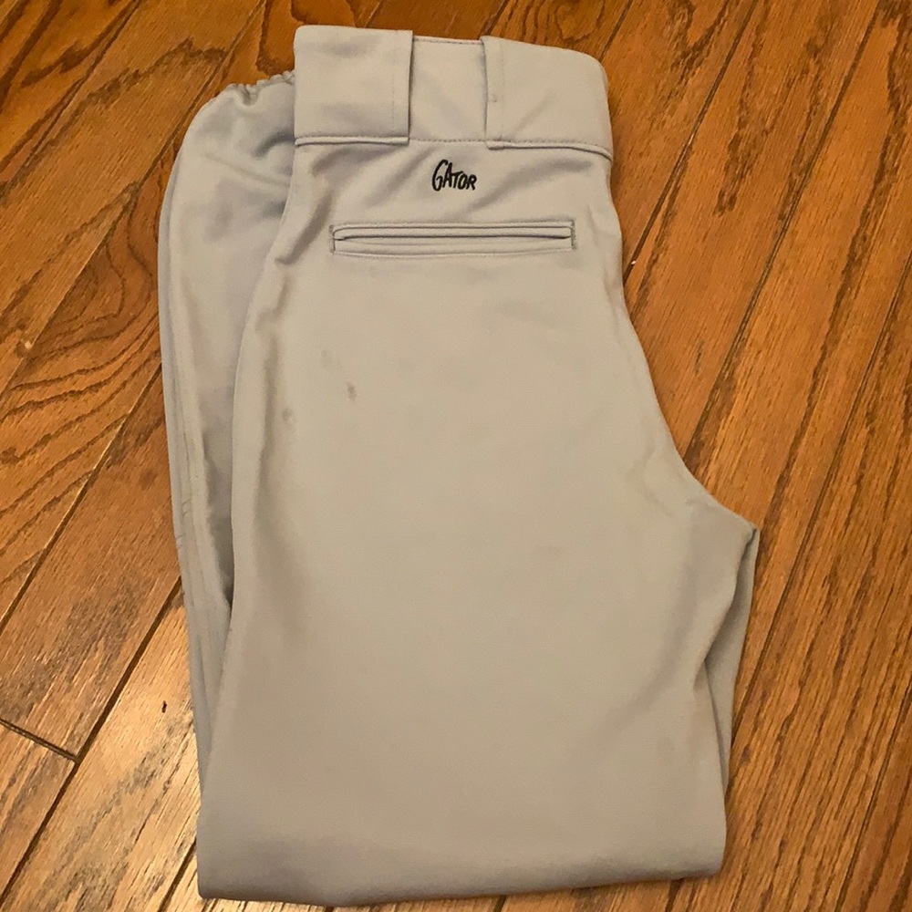 Men’s Gray Gator Baseball Pants